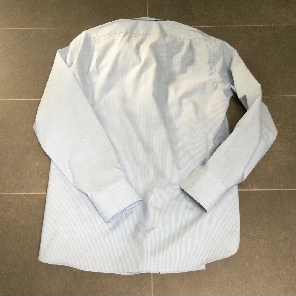 J.Crew blue/white Ludlow slim fit dress shirt size 16/34